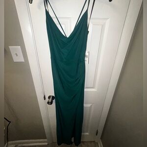 Prom dress in Emerald green